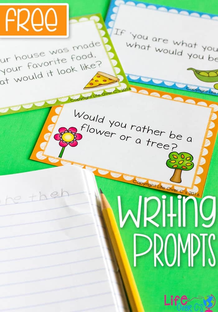 Fun Printable Writing Prompts For Kids