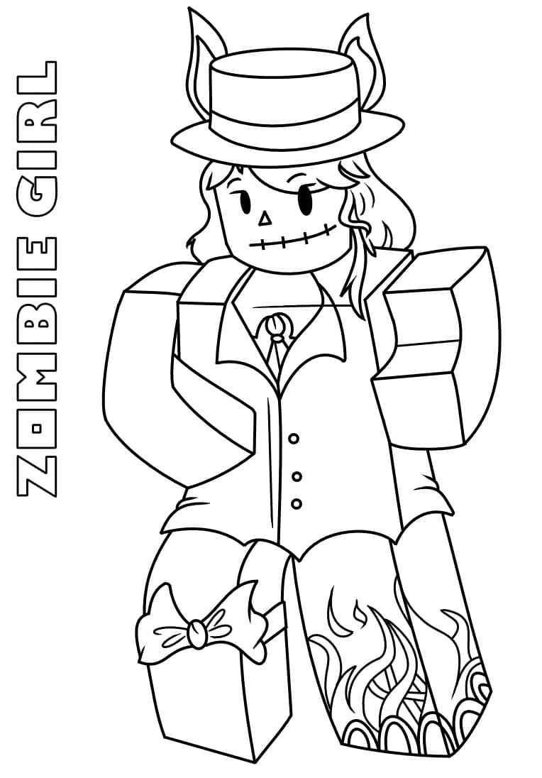 Fun Roblox Coloring Page Free Printable Coloring Pages For Kids