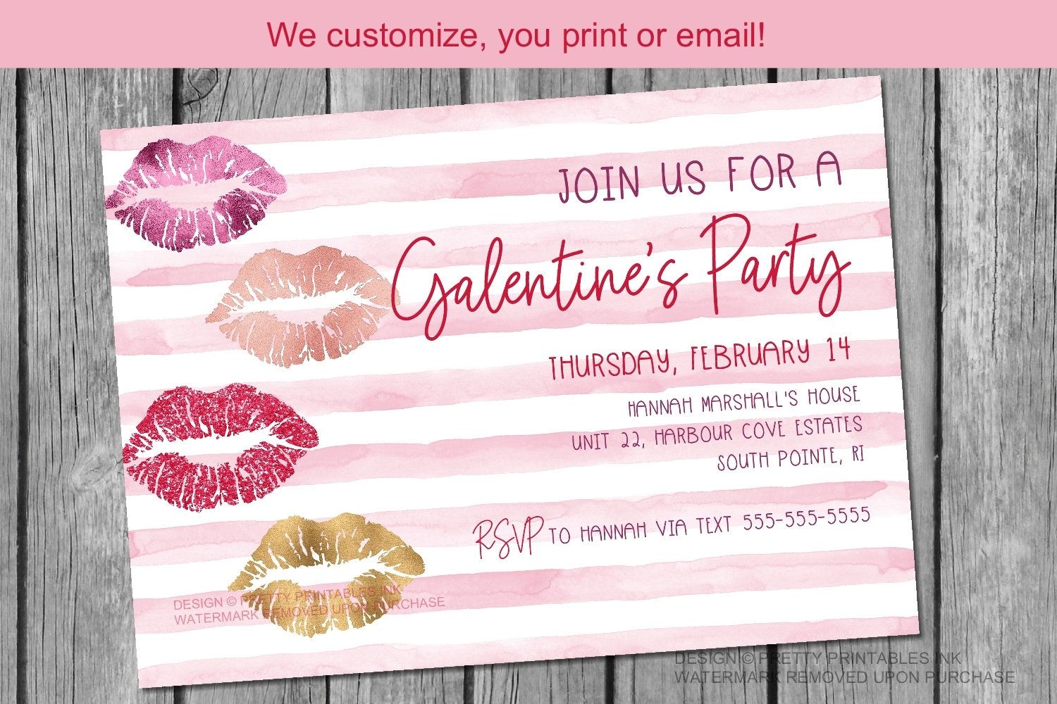 Galentines Invitation Template Free Modern Resume Template Word