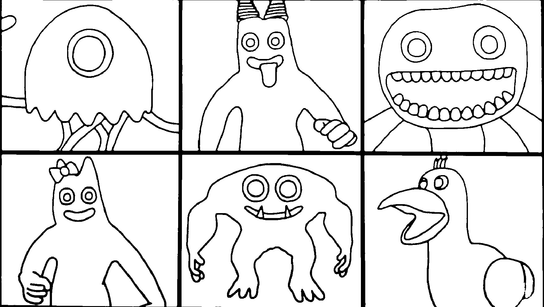 Garten Of Banban Coloring Pages Coloring Home