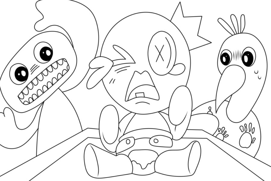 Garten Of Banban Coloring Pages