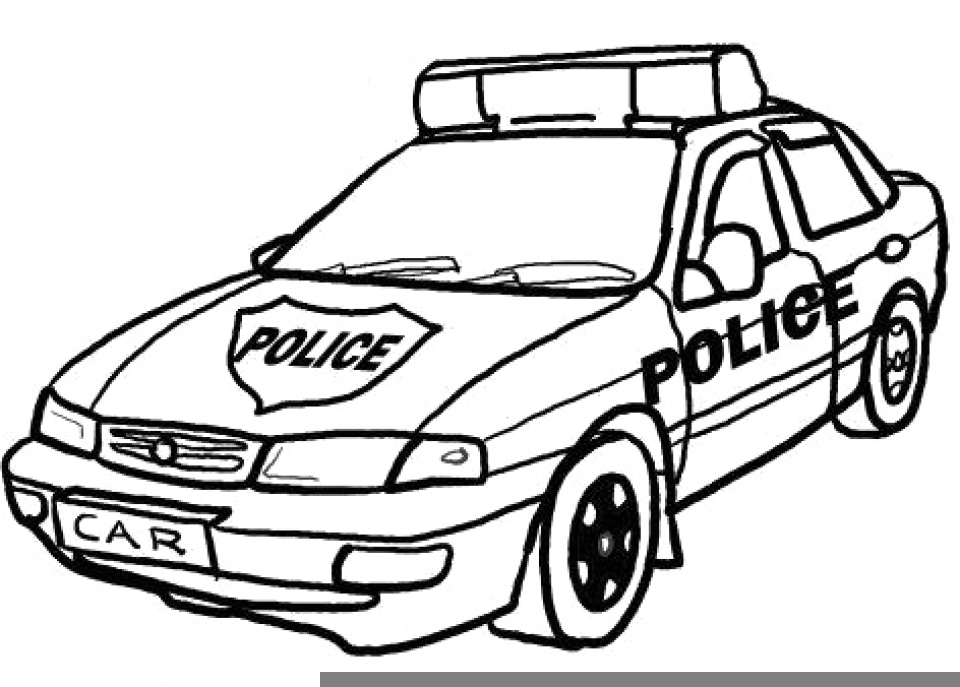 Get This Printable Police Car Coloring Pages 58425
