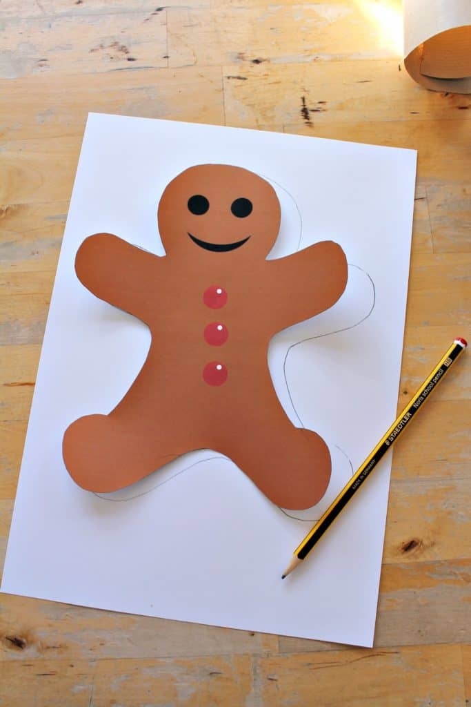 printable gingerbread craft