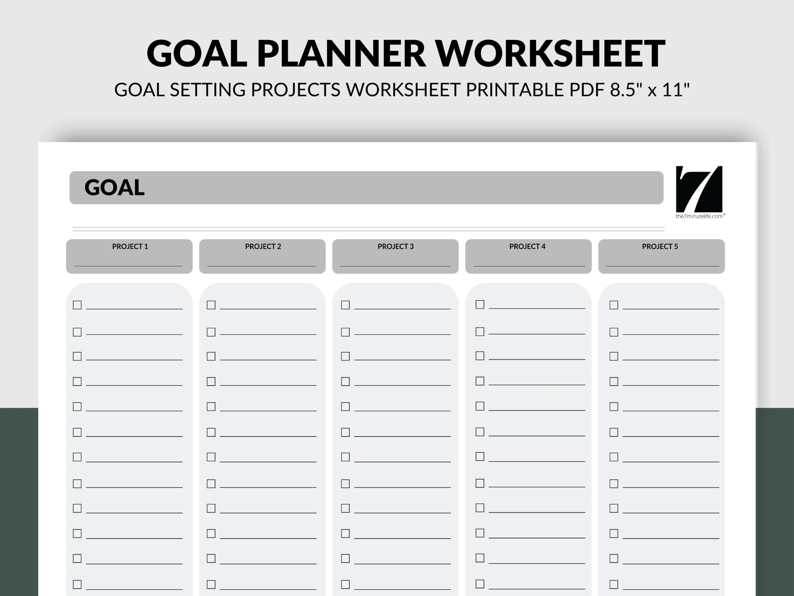 goal worksheet