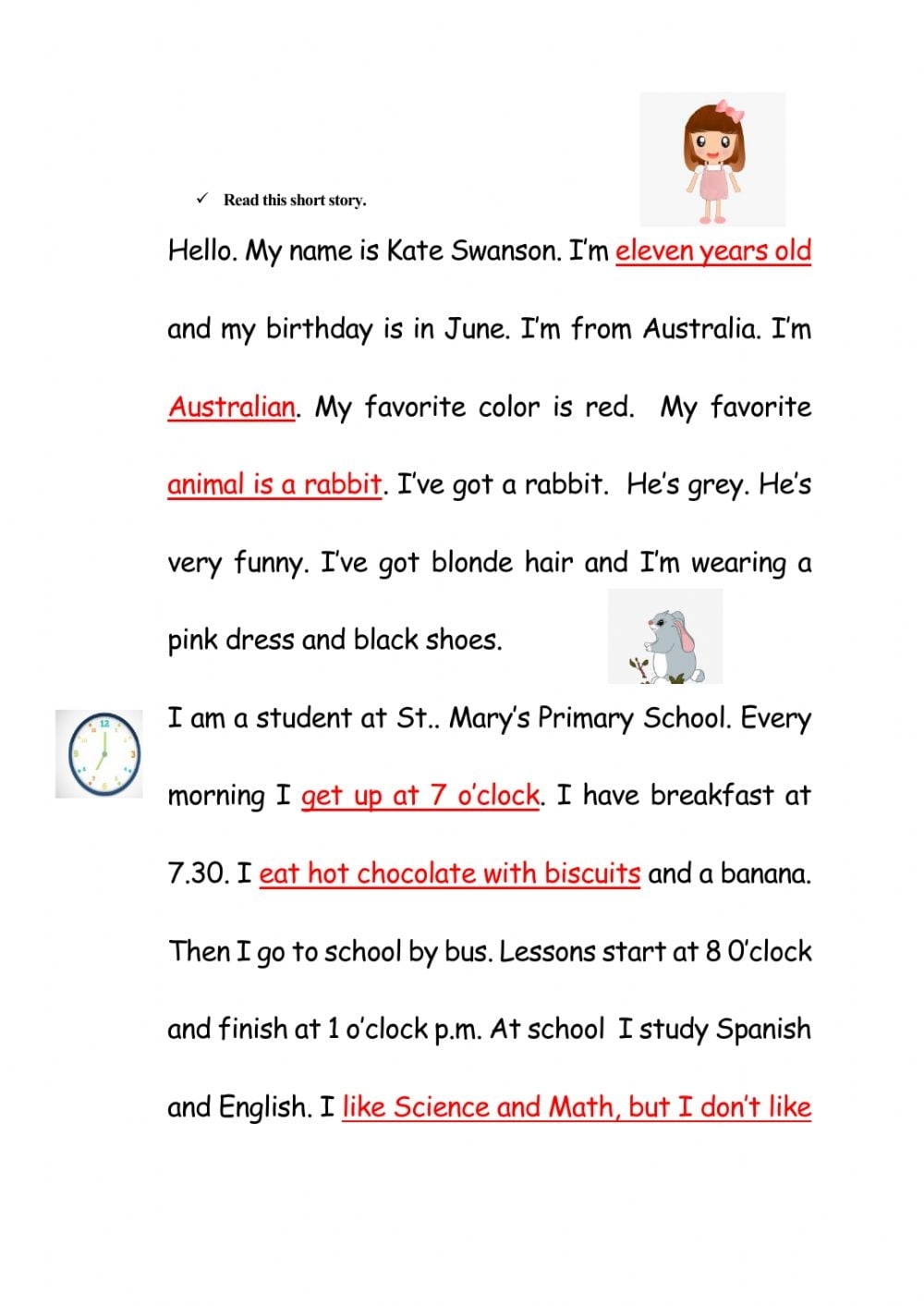 Grade 3 Reading Worksheets Reading Worksheet Printable