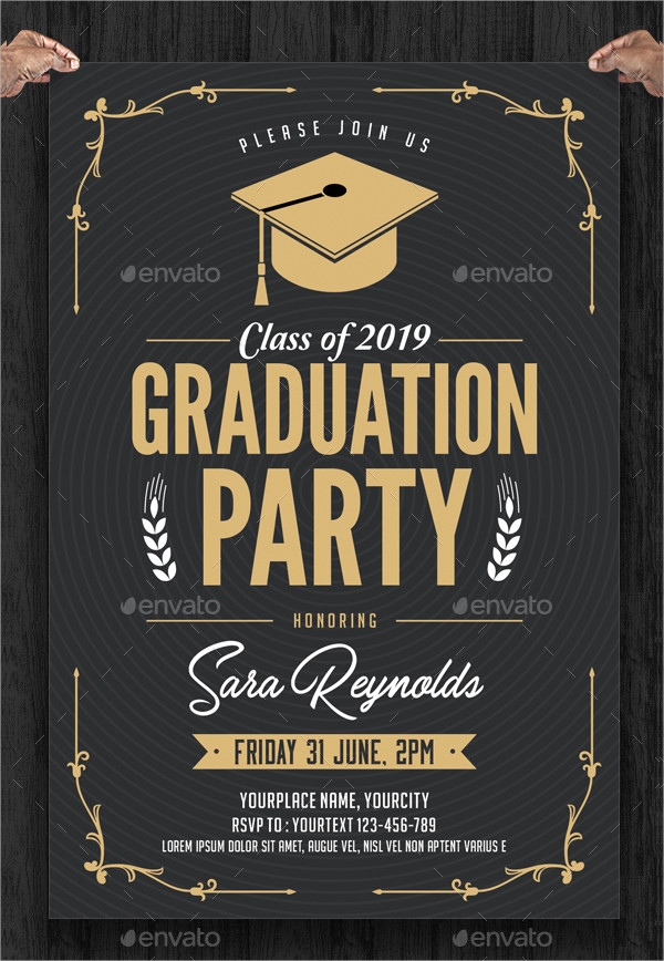 Graduation Party Invitation Templates Free Download