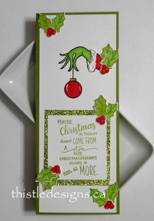 Grinch Christmas Card