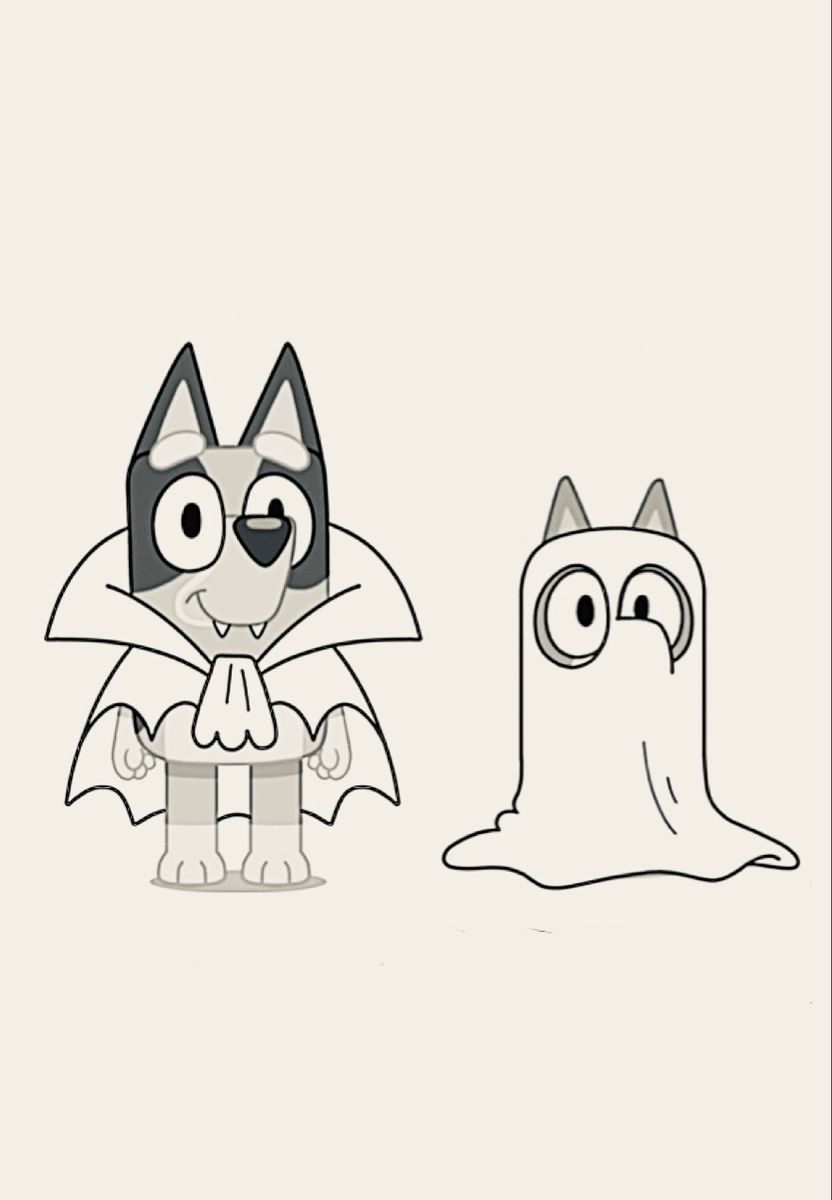 Bluey Printable Coloring Pages