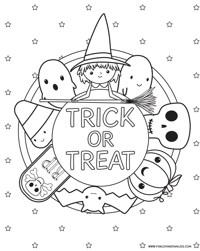 Halloween Coloring Pages Printable Pdf