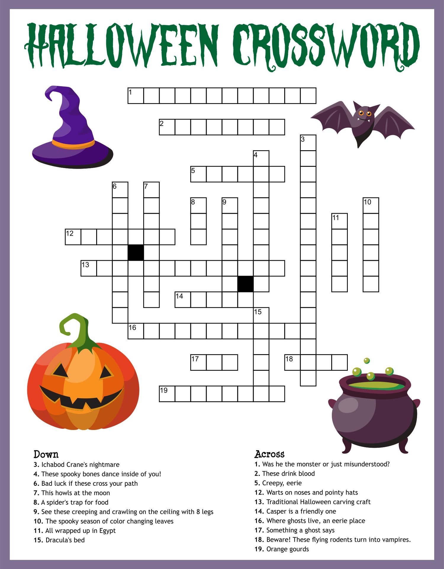 word search printable crossword puzzle