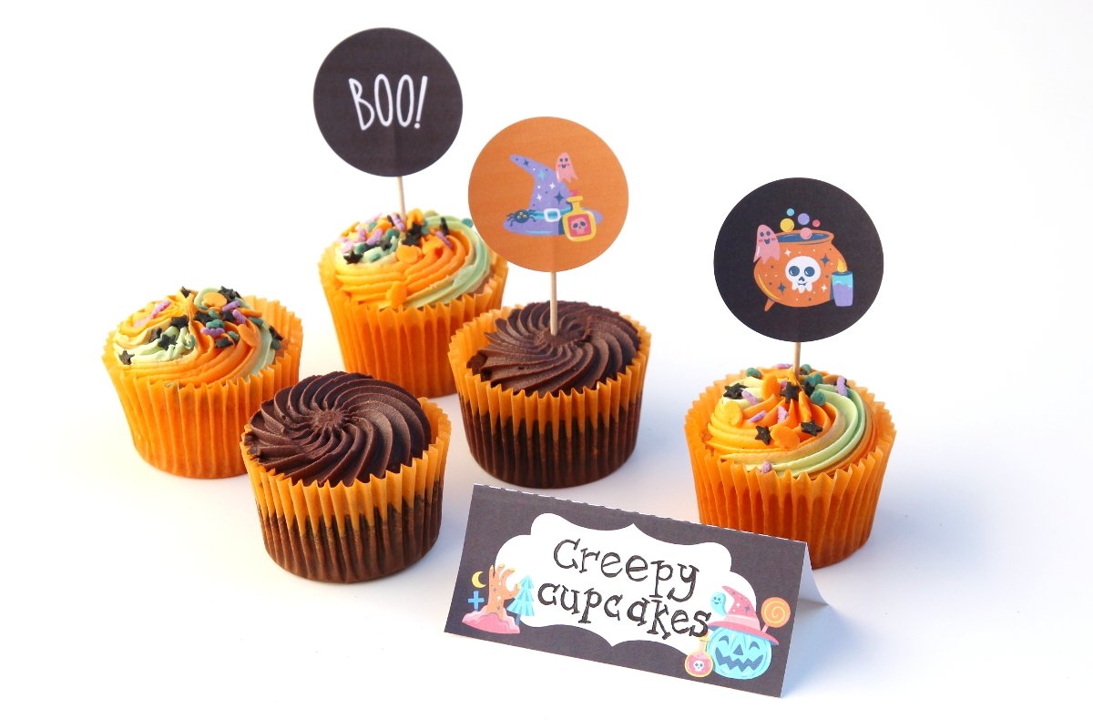 Halloween Food Tent Cards Free Printable Gathering Beauty