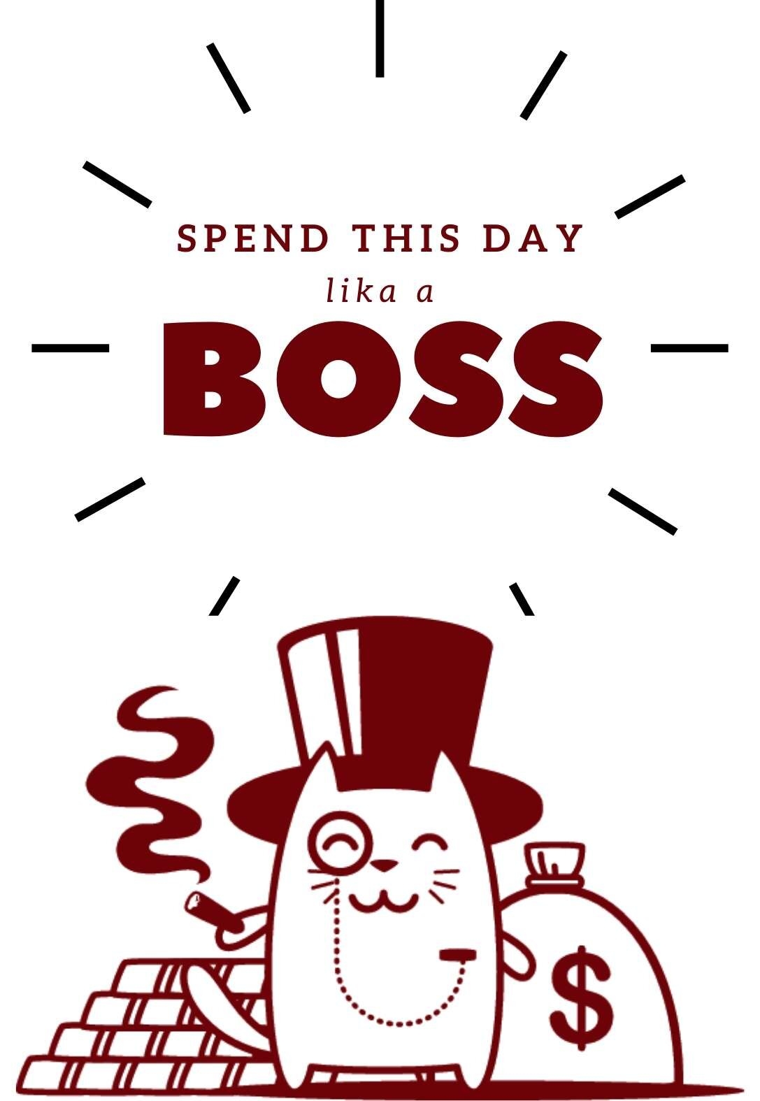 Happy Birthday Boss Card Free Printable