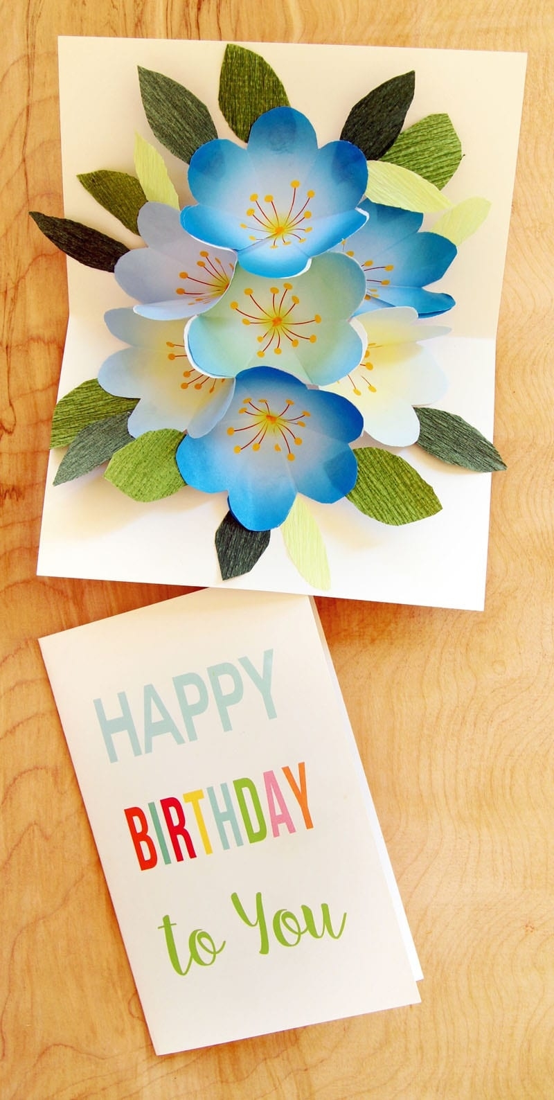 free printable pop up birthday cards