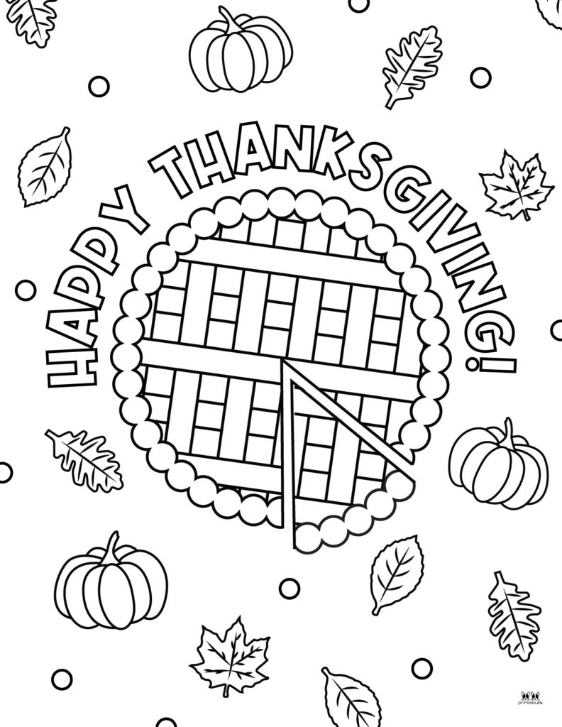 Free Printable Thanksgiving Coloring Pages