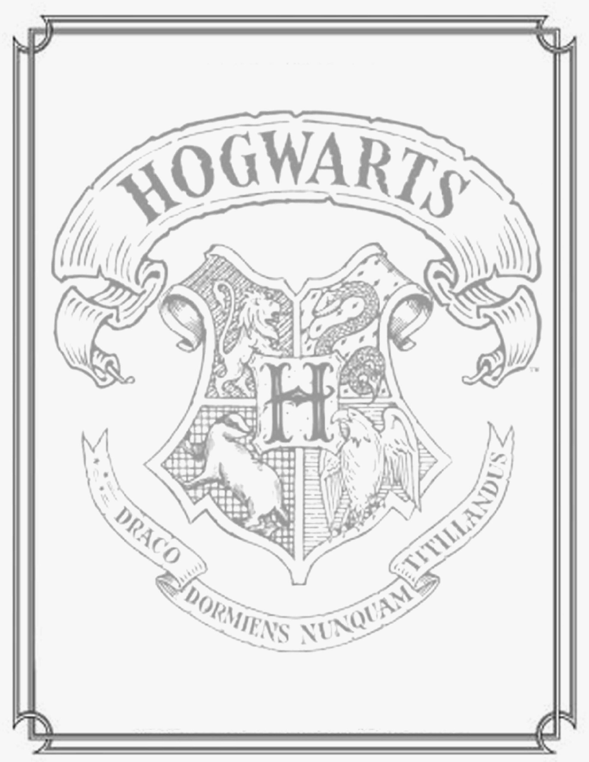 Harry Potter Adult Coloring Pages Coloring Home