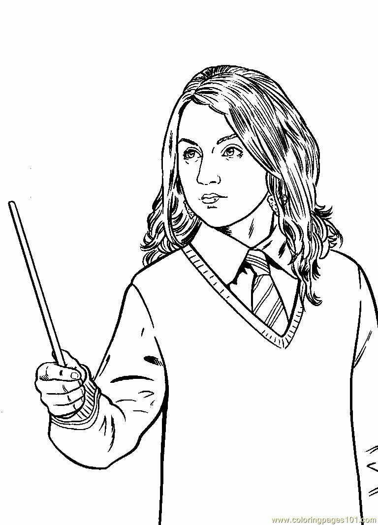 free harry potter coloring pages