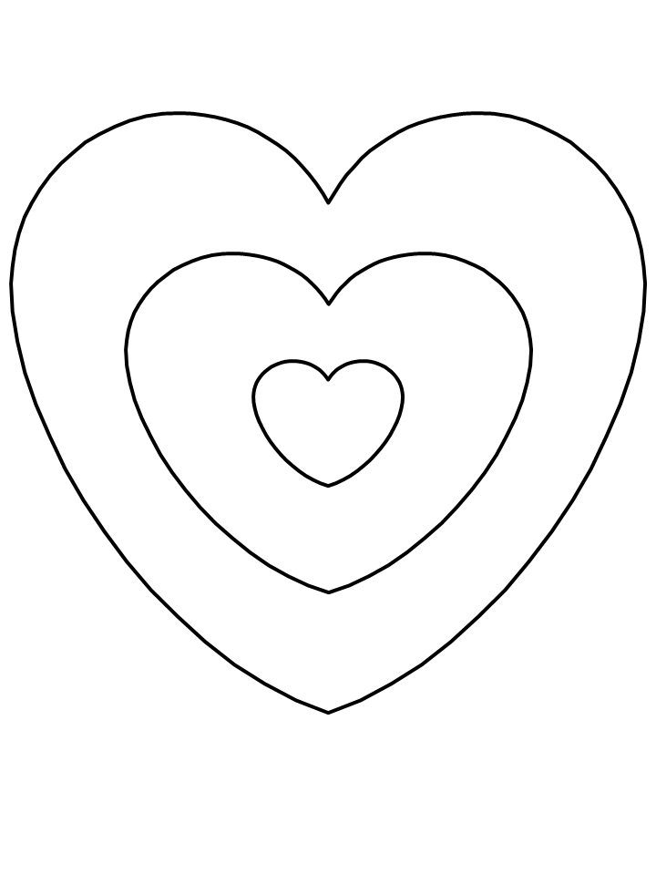 Coloring Pages Hearts