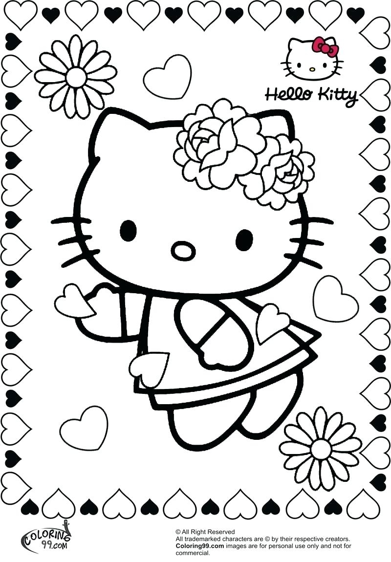 Hello Kitty And Friends Coloring Pages At GetColorings Free 