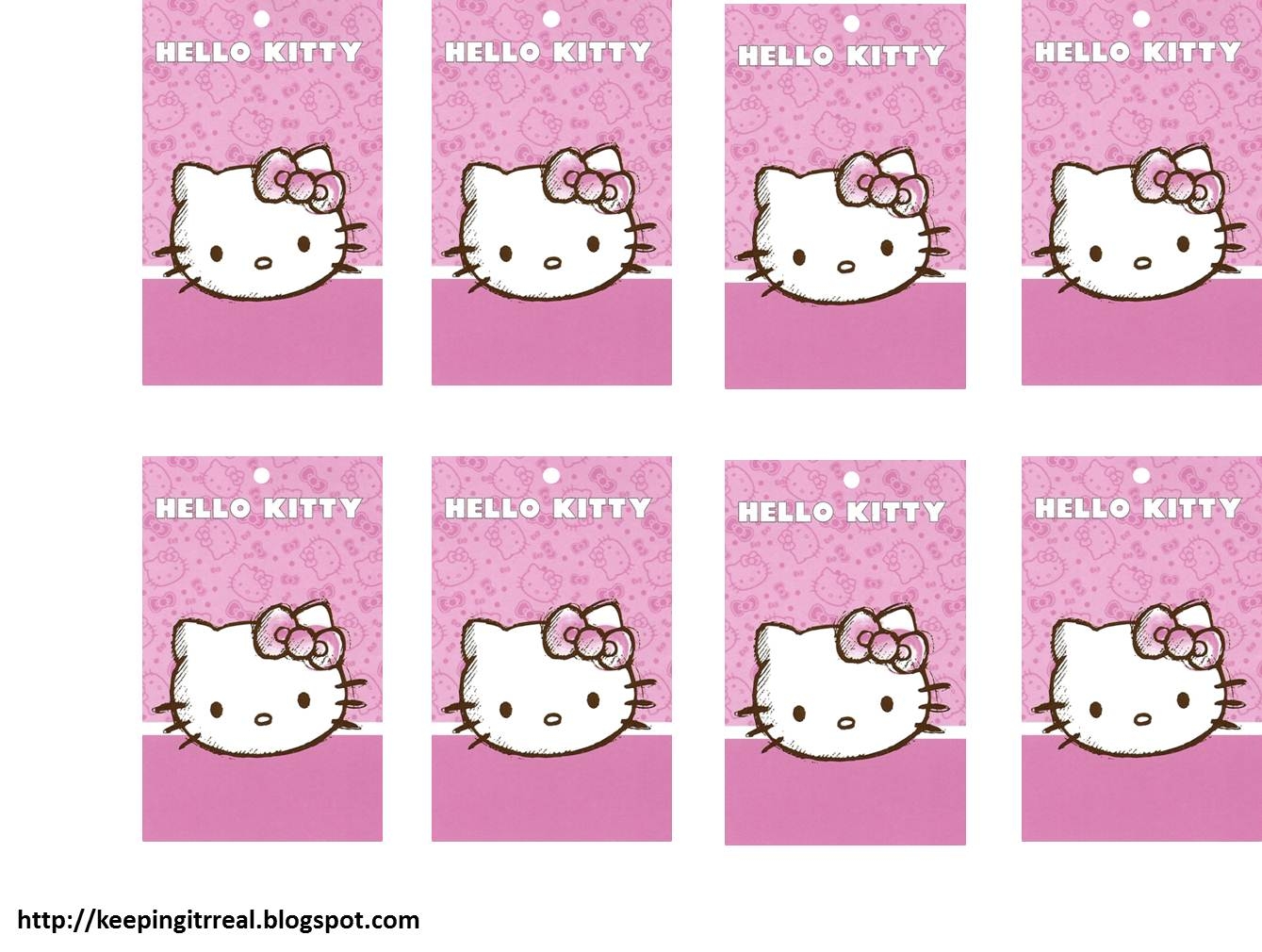 free printable hello kitty cards