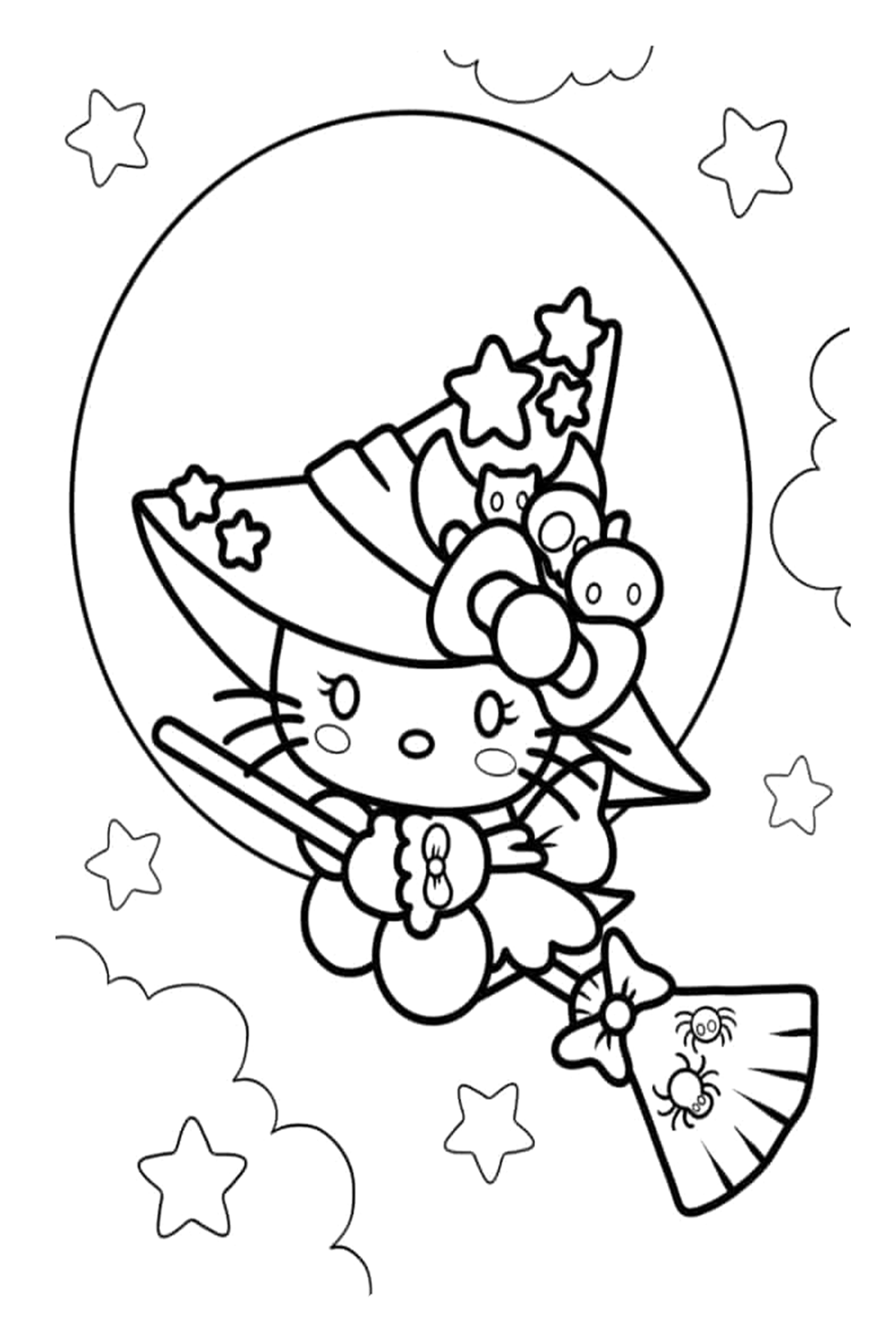free coloring pages hello kitty