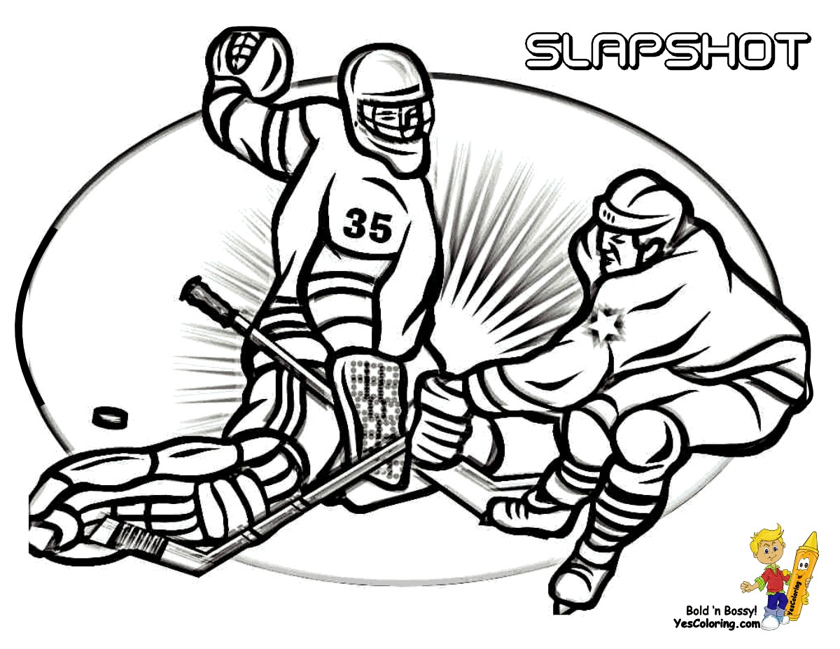 Hockey Coloring Pages Printable At GetColorings Free Printable 
