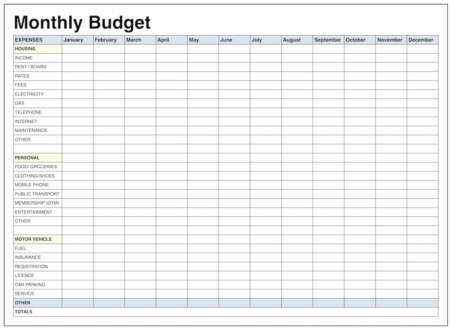 blank excel worksheet
