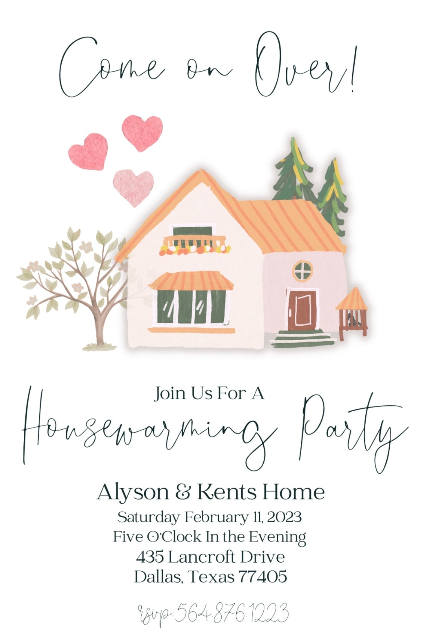 housewarming party invitation template