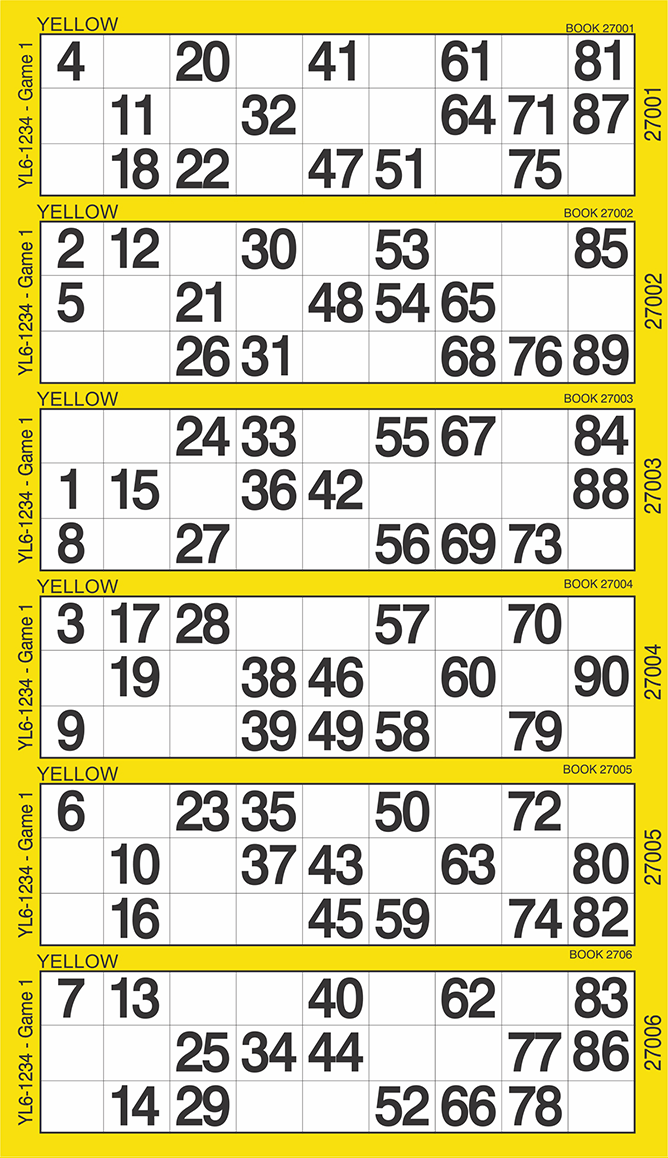 Housie Tickets Printable Printable Word Searches