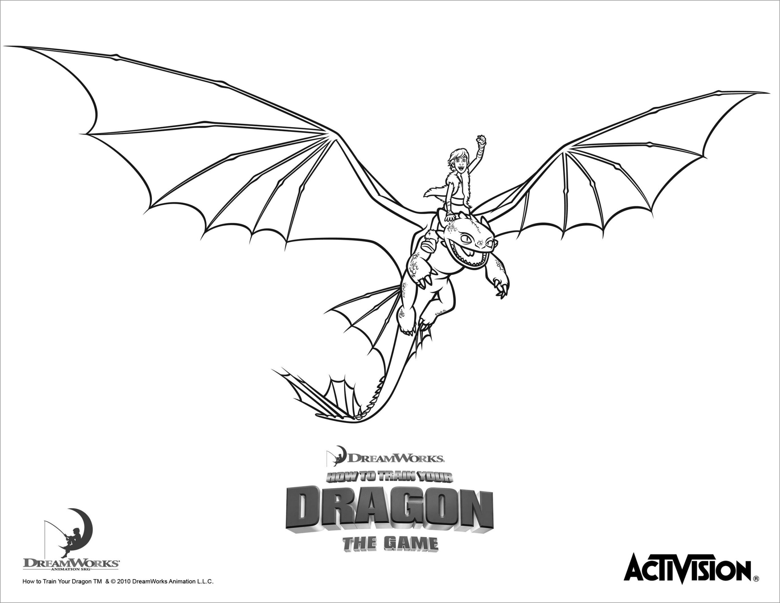 How To Train Your Dragon Coloring Pages ColoringBay