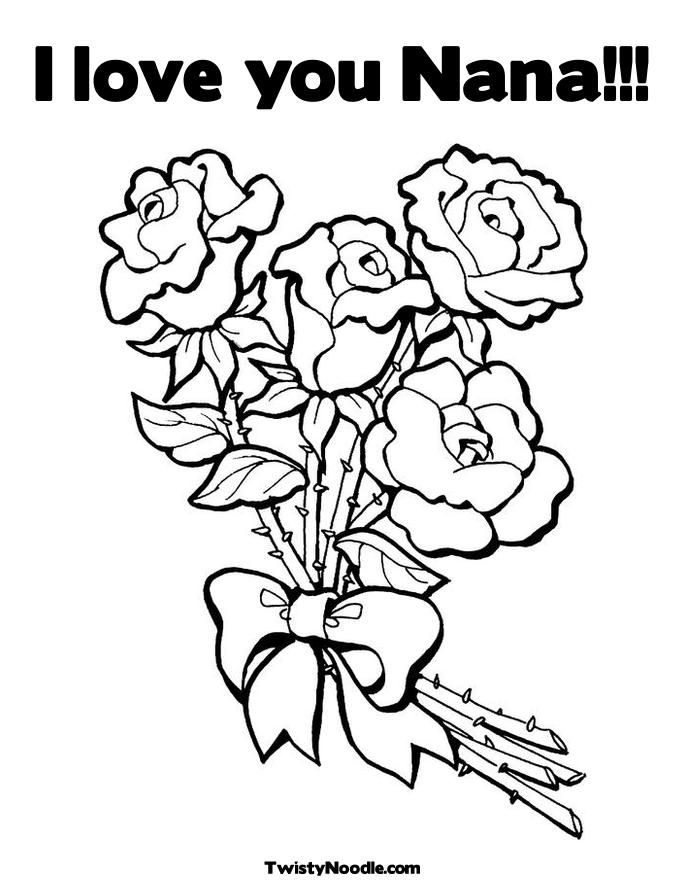 I Love You Color Pages Coloring Home