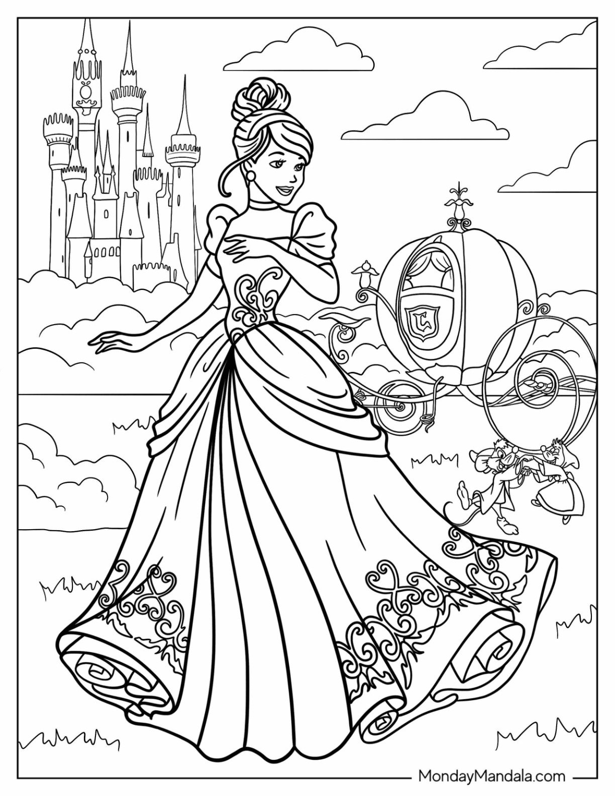 Printable Disney Coloring Pages