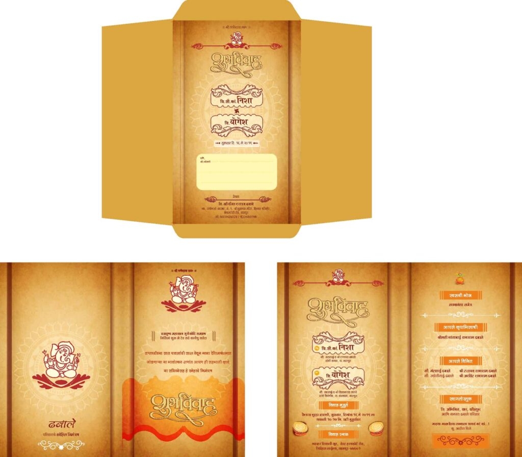 Indian Wedding Invitation Templates Free Download Freepsdking