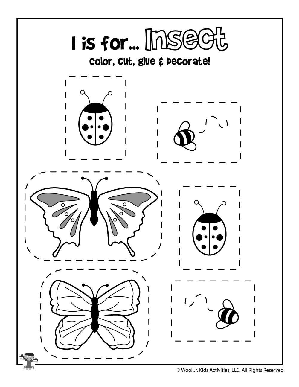 Insect Facts For Kids Printable