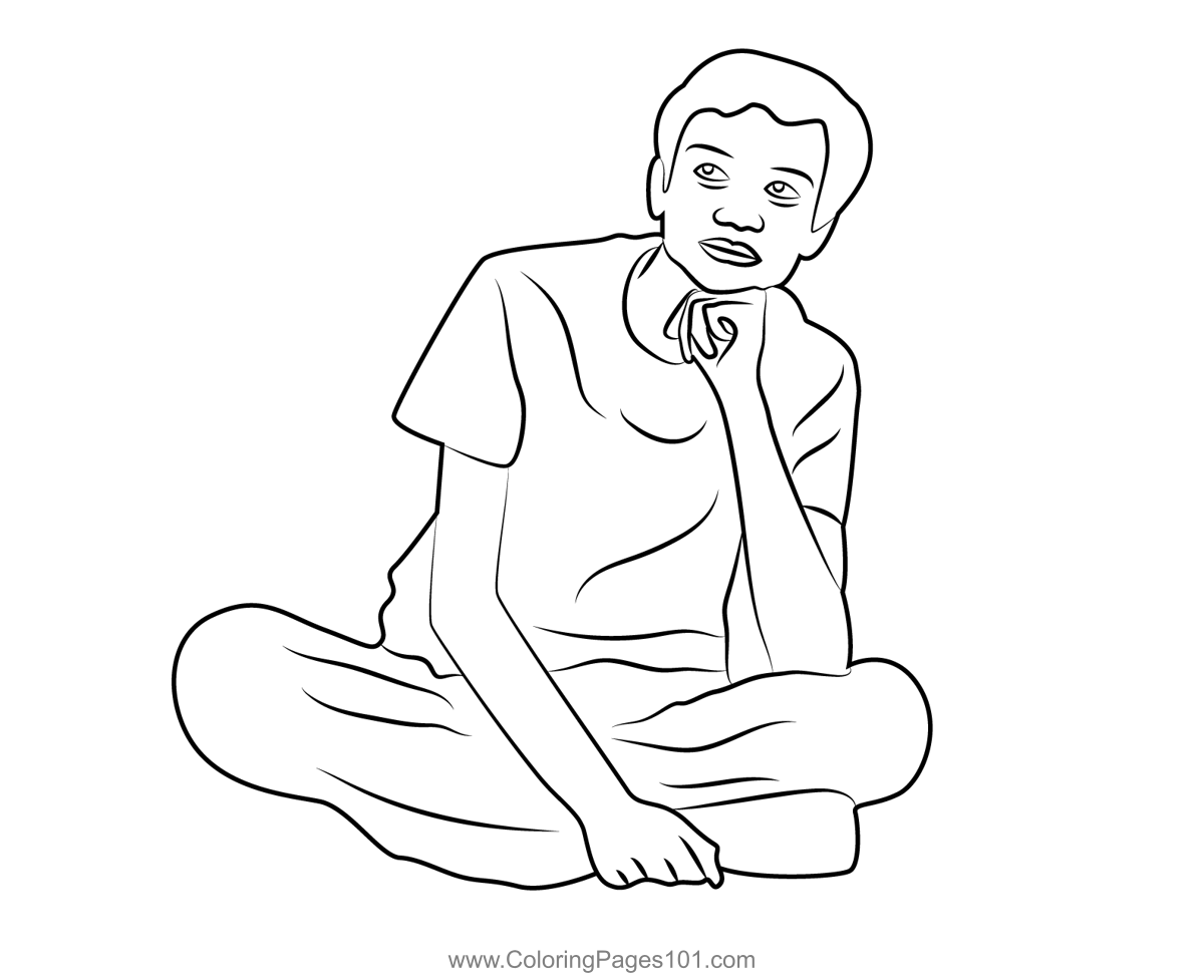 Boys Coloring Pages