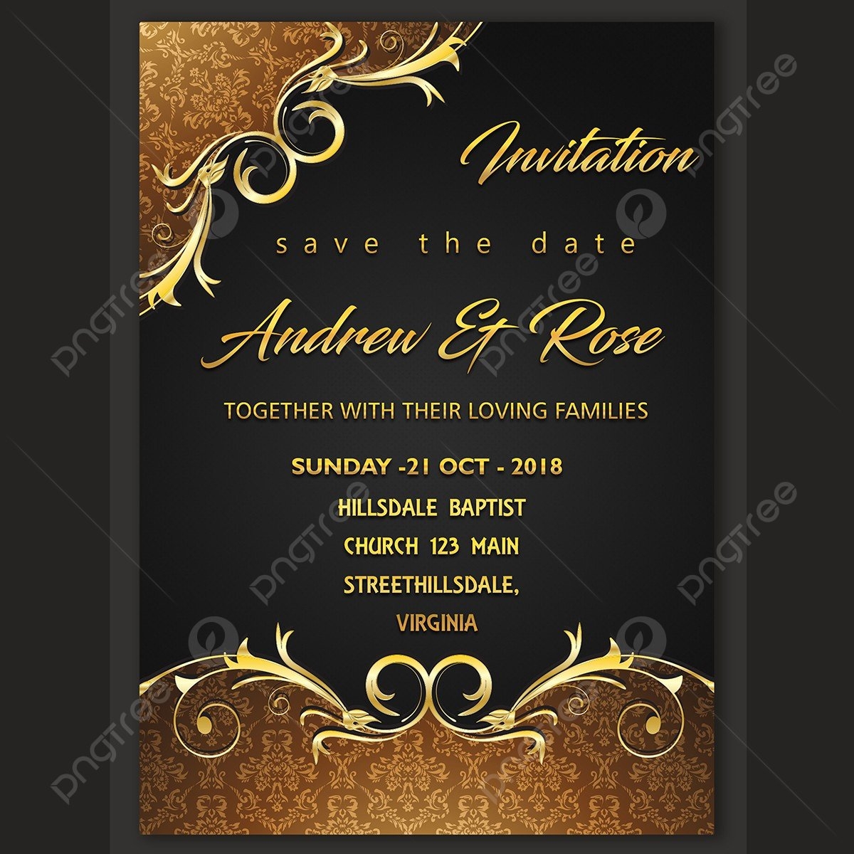 card invitation template