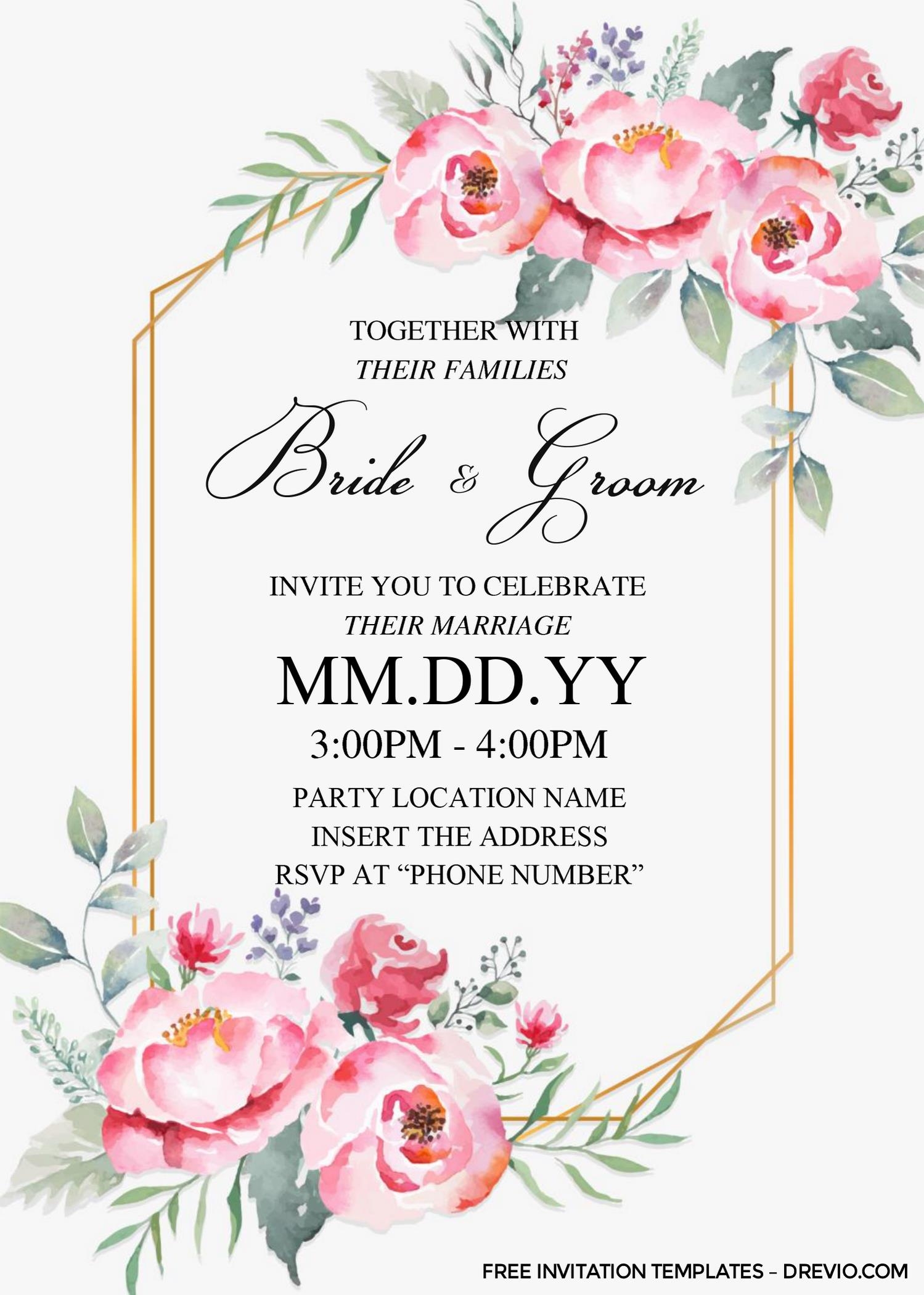 Invitation Card Template Free Download Word Resume Ex Vrogue co