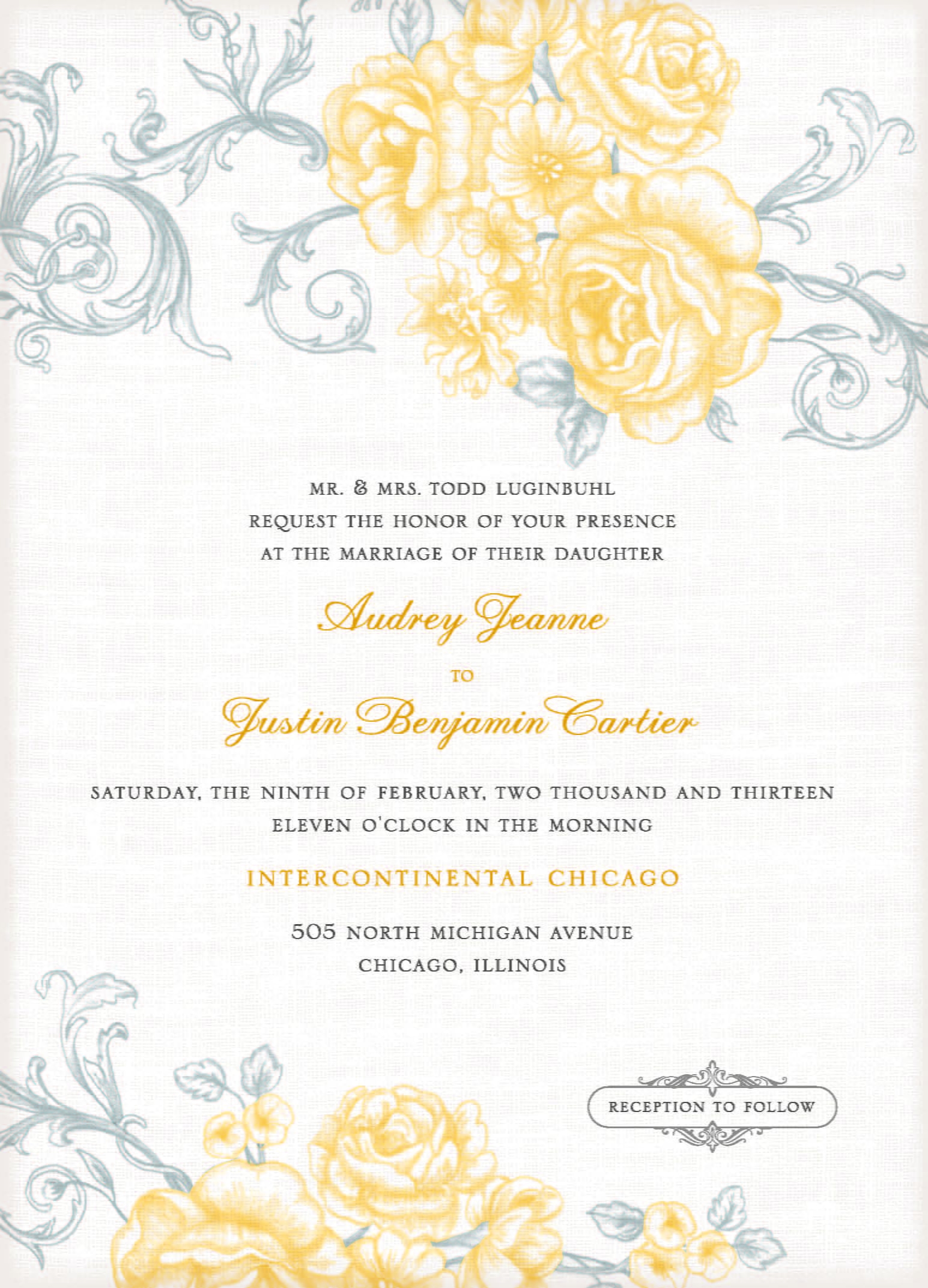 Invitation Template Fre