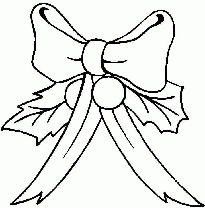 Bow Coloring Pages