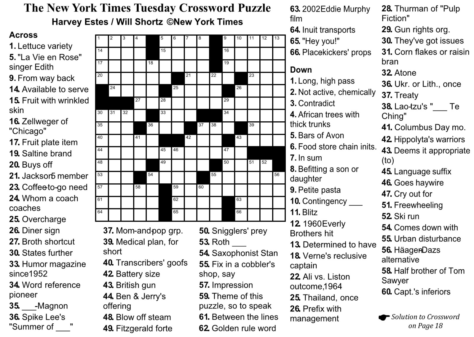 June 2022 Printable Crossword Puzzles Mary Crossword Puzzles