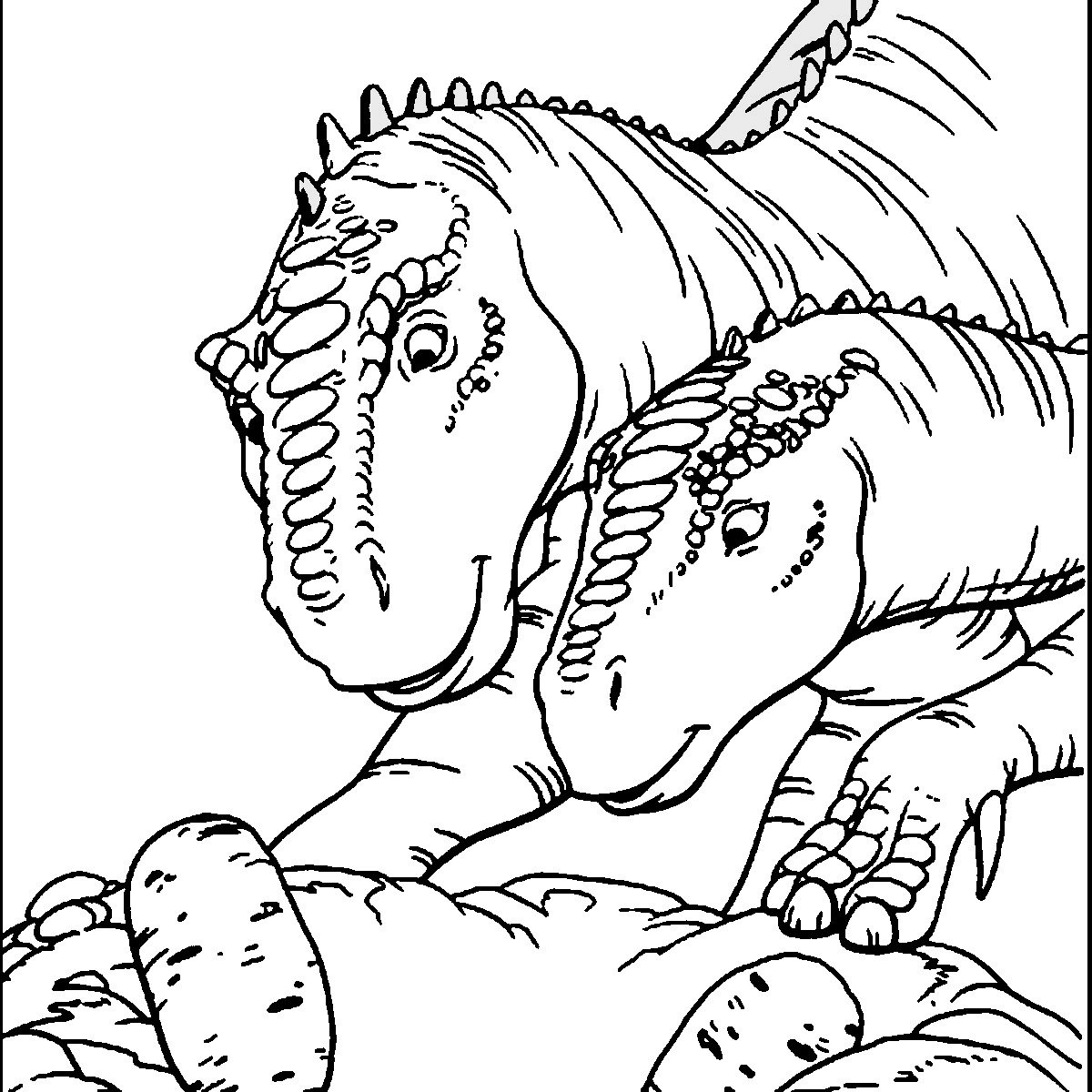 Jurassic World Coloring Pages