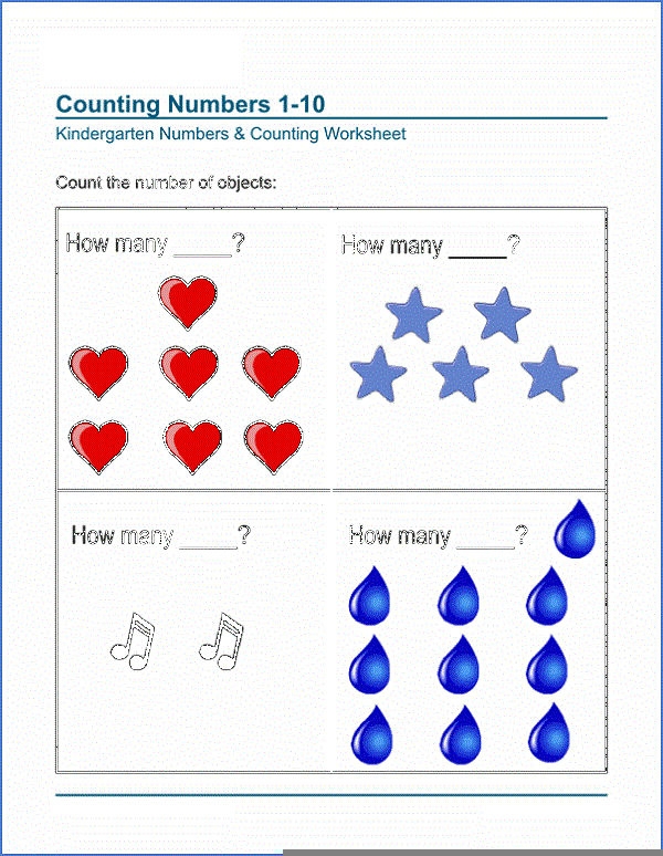 k 5 learning worksheets