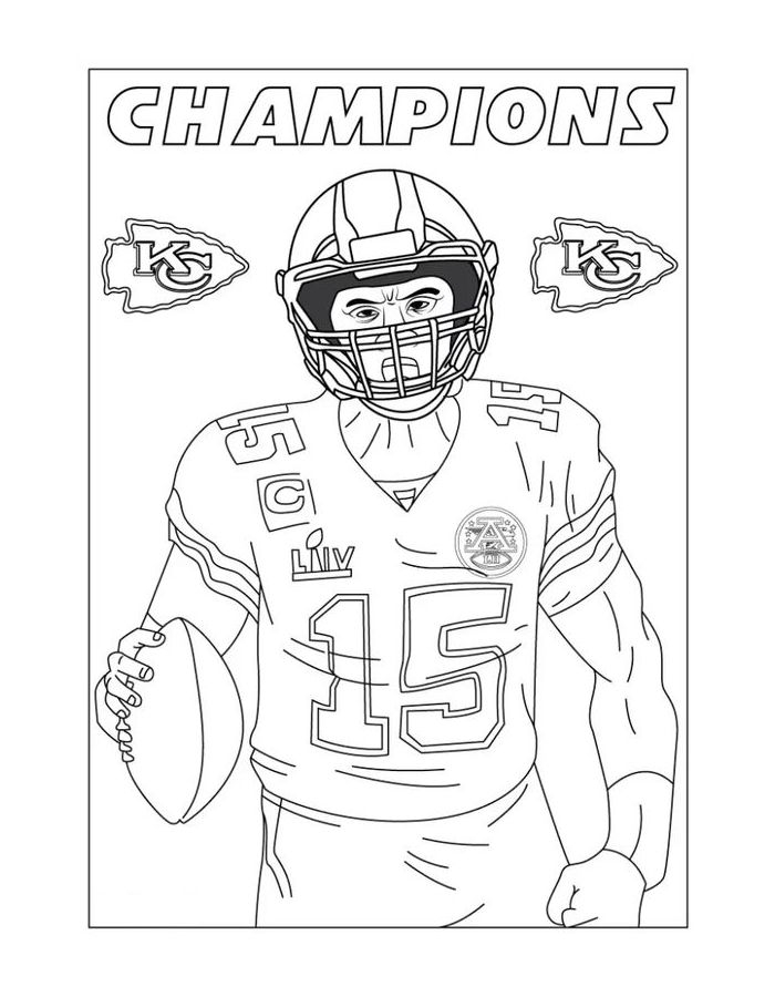Chiefs Coloring Pages
