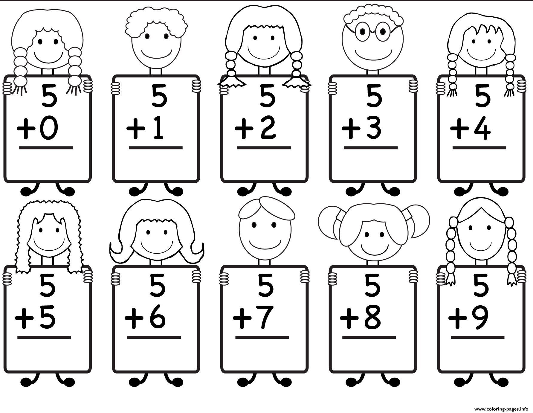 Kindergarten Addition Worksheets Free Printable Printable Calendars 