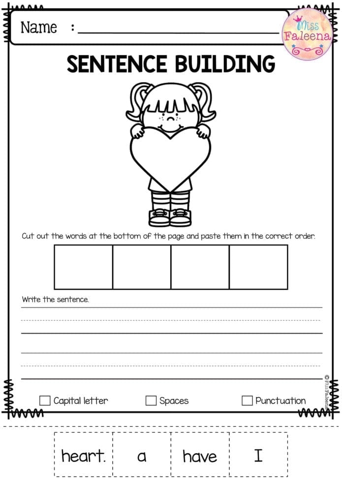Kindergarten Printable Writing Worksheets For Kindergarten Db excel