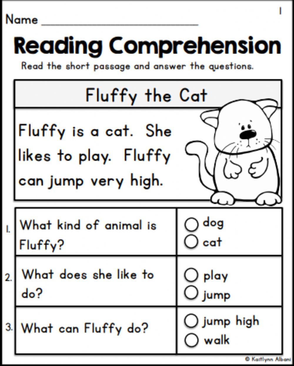 Kindergarten Reading Comprehension Online Exercise For Live 