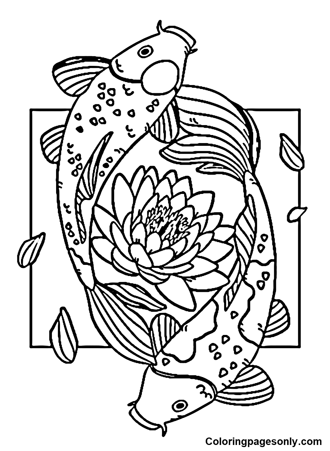 Fish For Coloring Pages