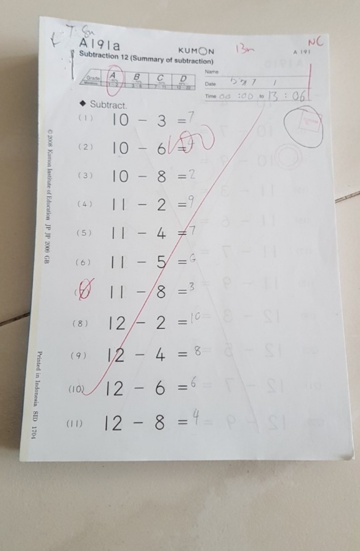 KUMON On Pinterest Worksheets Library