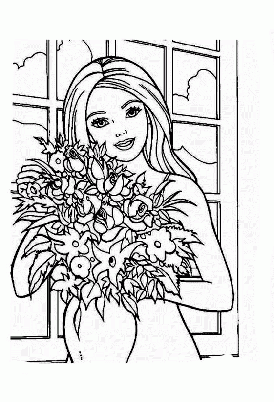 Ladies Coloring Pages To Download And Print For Free
