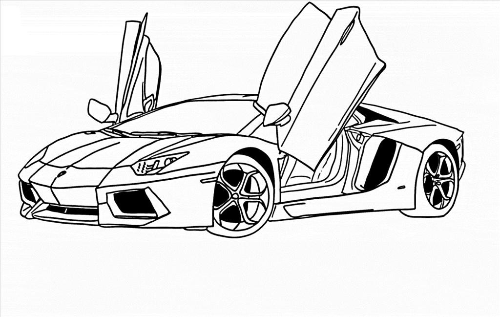 Lambo Coloring Pages At GetDrawings Free Download