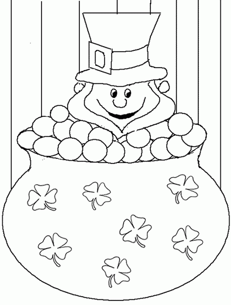 Leprechaun Color Pages Coloring Home